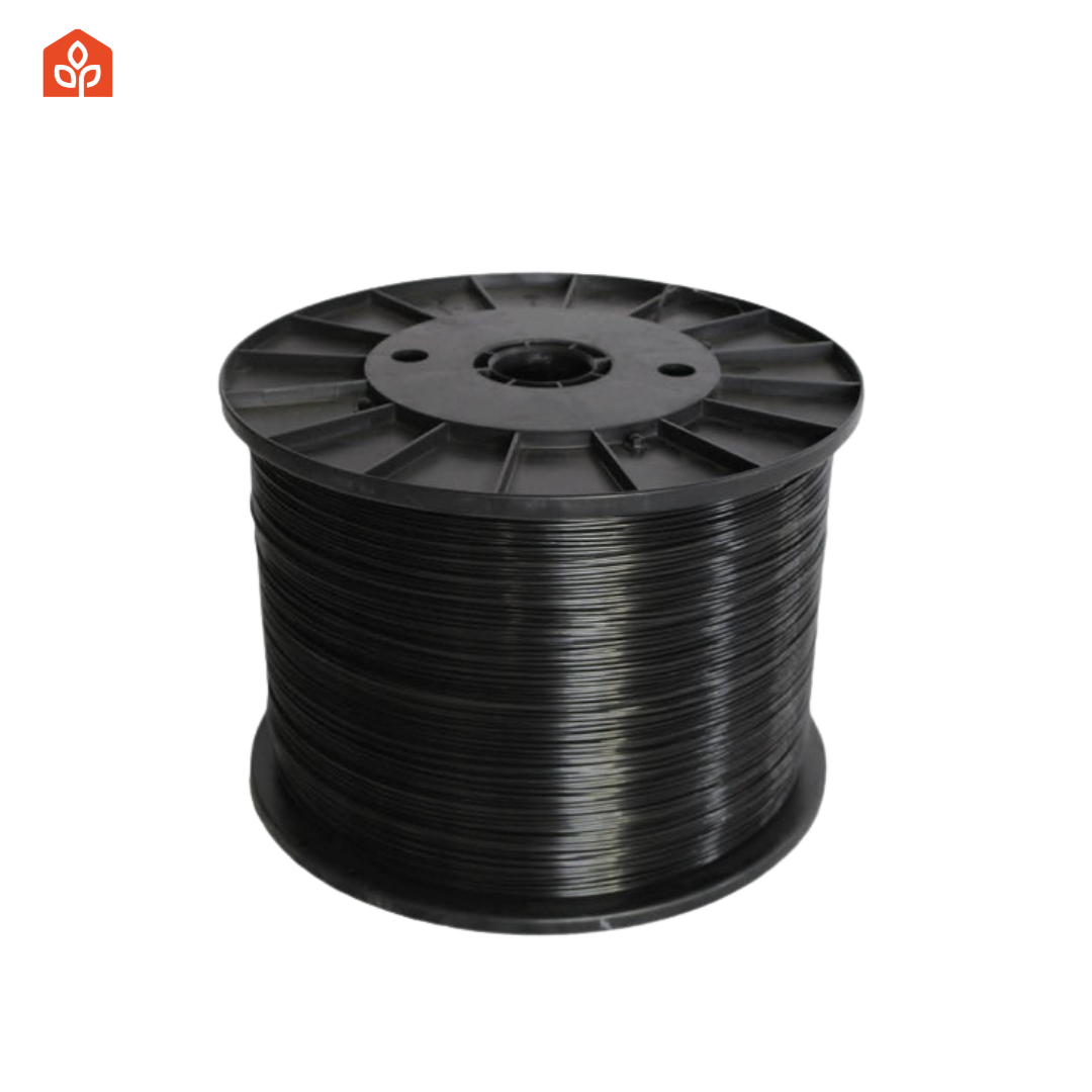 Black polyester thread