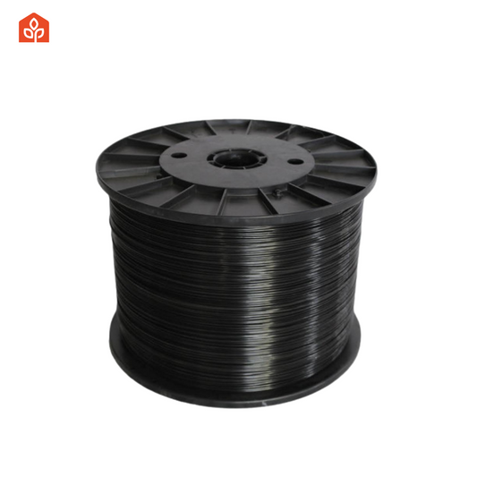 Black polyester thread